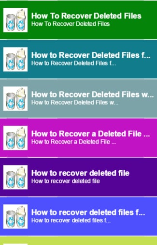 Recover Deleted Files Gu...截图1