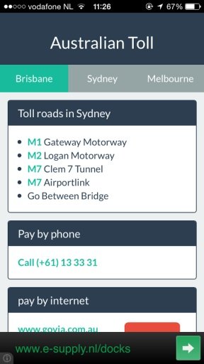 Australian Toll截图4