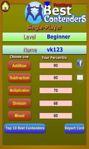 Best Contenders: Fractions截图1