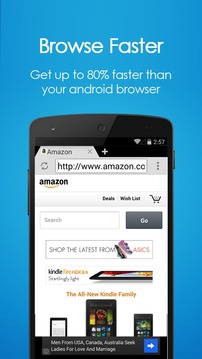 Browser for Android Mobi...截图
