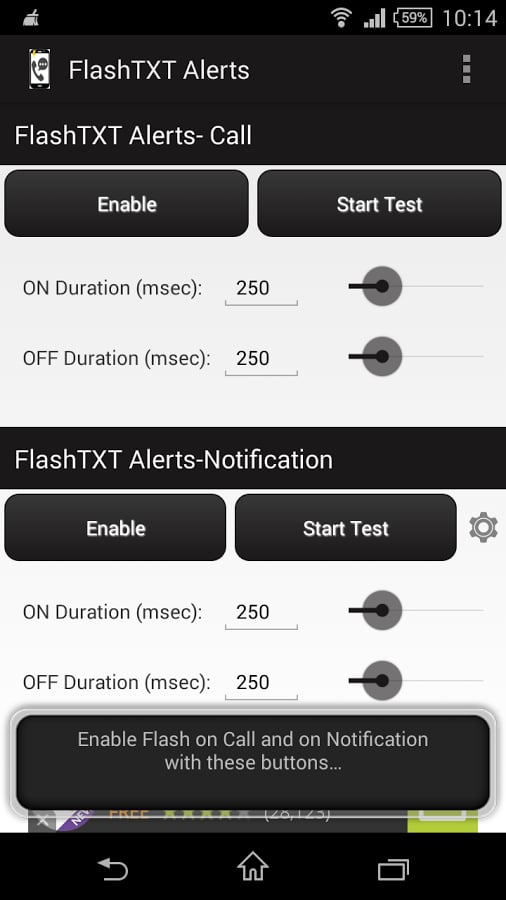 Flash Alerts for Call &amp; ...截图1