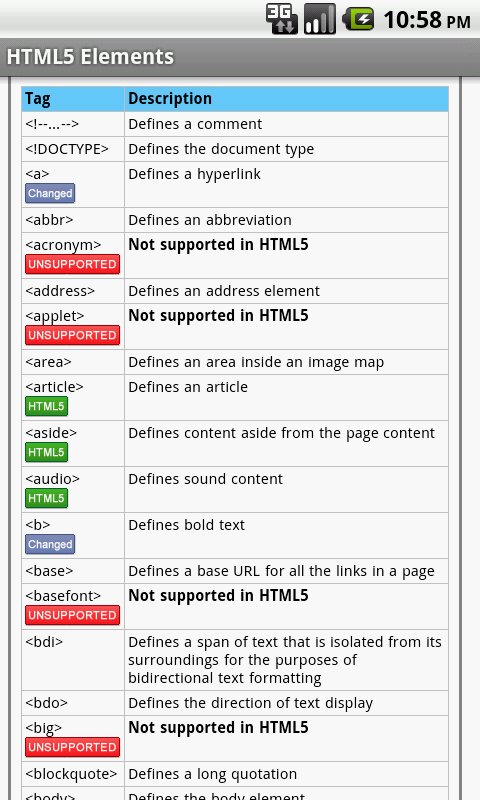 HTML5 Pro Quick Guide Fr...截图2