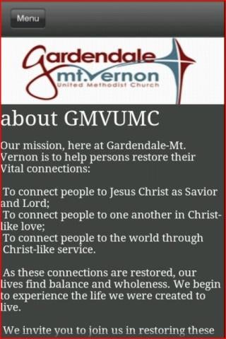 Gardendale-Mt. Vernon UMC截图1