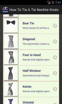 How To Tie A Tie Necktie...截图