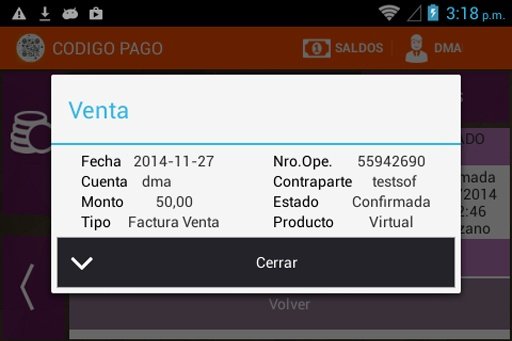 CODIGO PAGO截图1