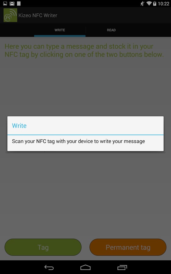Kizeo NFC Writer截图6