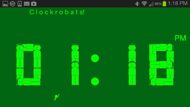 Clockrobats! Table/Desk Clock截图4