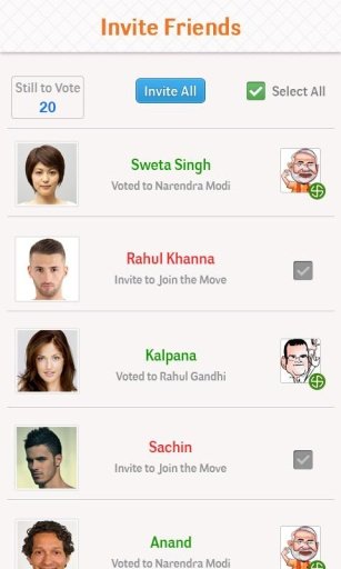 Narendra Modi Vs Rahul Gandhi截图2