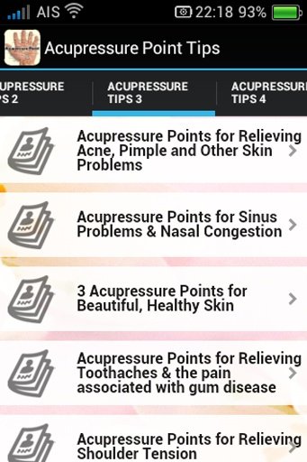 Acupressure Point Tips截图3