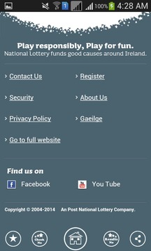 National Lottery Ireland截图