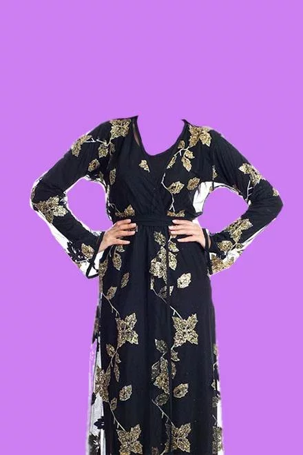 Arab Woman Abayas Photo Suit截图7