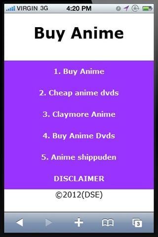 Buy Anime截图2