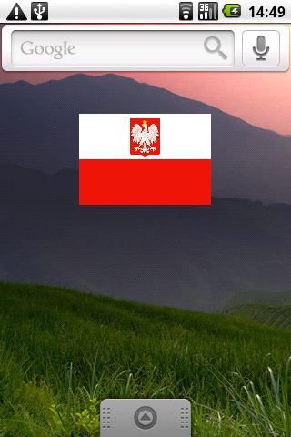 Polish Flag Widget截图1