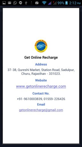 Get Online Recharge截图1