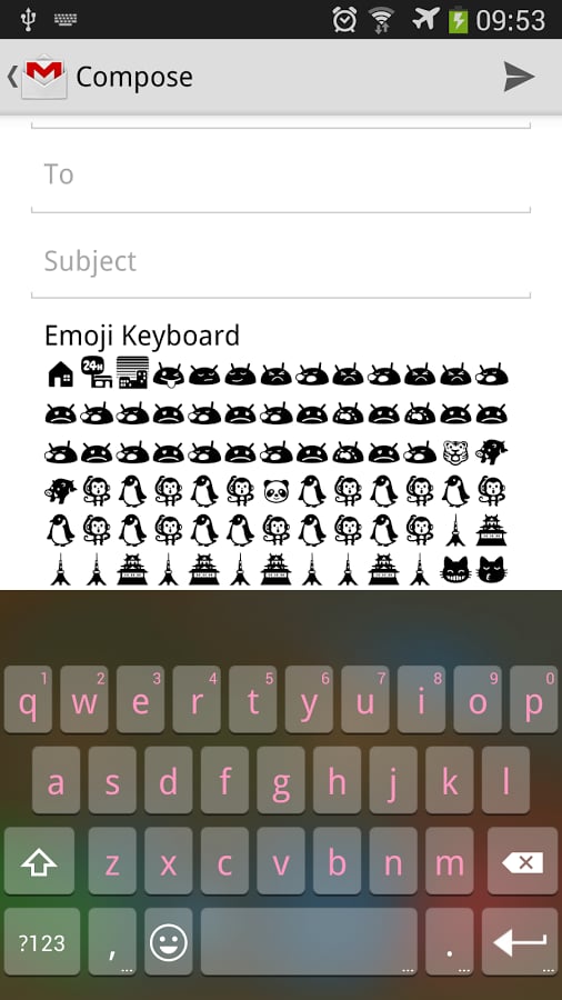 Hungarian Emoji Keyboard截图2