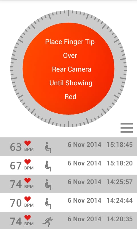 Heart Rate Pulse Monitor截图2