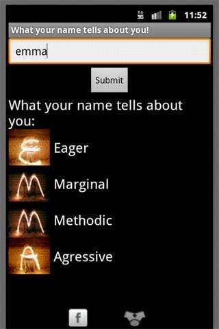 What your name says about you!截图4