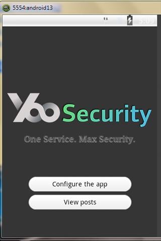 Yoo Security Android App截图2