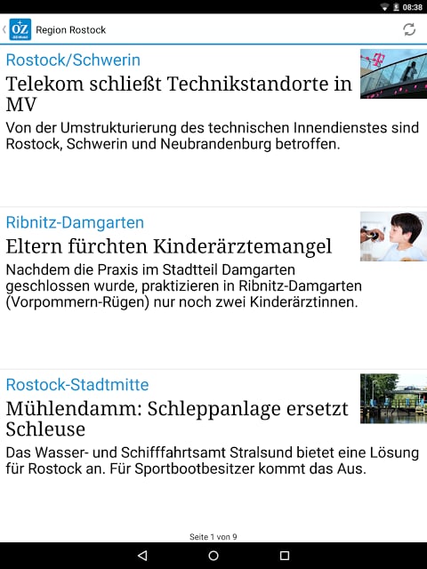 Ostsee-Zeitung - OZ Mobil截图3