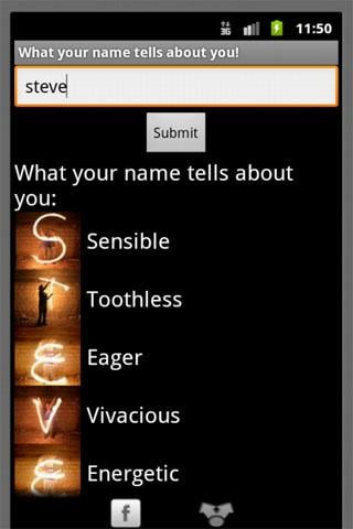 What your name says about you!截图1