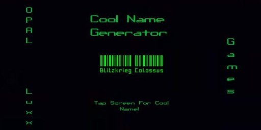 Random Cool Name Generator截图5