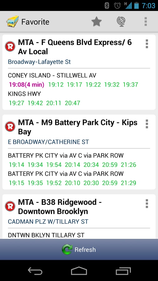 New York MTA Schedule截图1