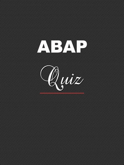 ABAP Quiz截图4