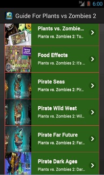 Guide For Plants vs Zombies 2截图