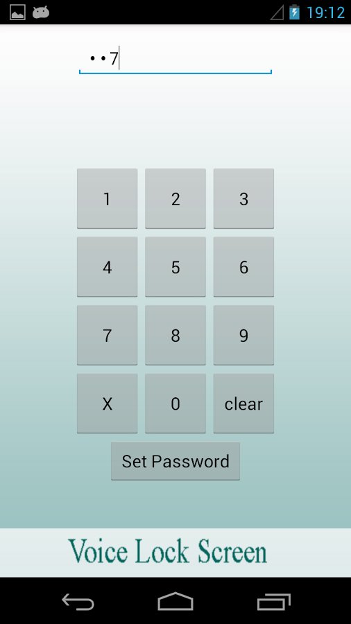 Voice Lock : Screen Unlo...截图3