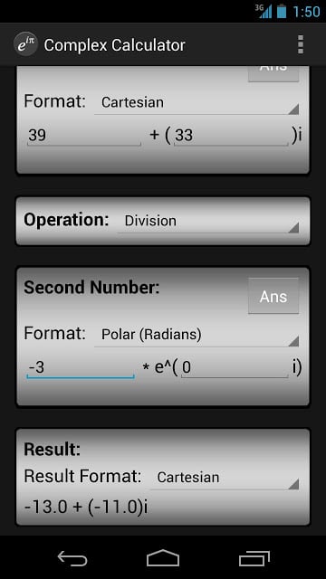 Complex Calculator截图1