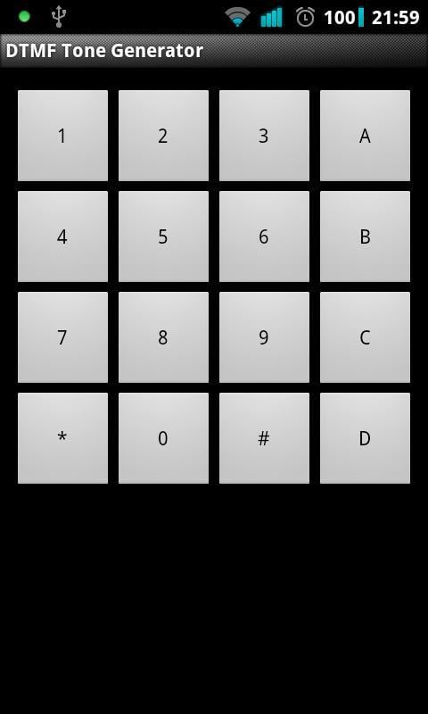 DTMF Tone Generator截图2