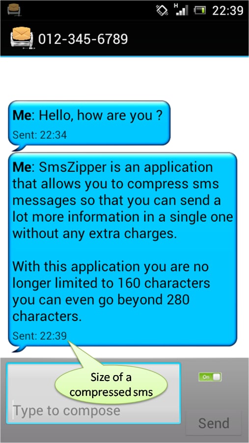 Sms Zipper Send more Pay...截图4