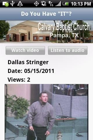 Calvary Baptist - Pampa TX截图2