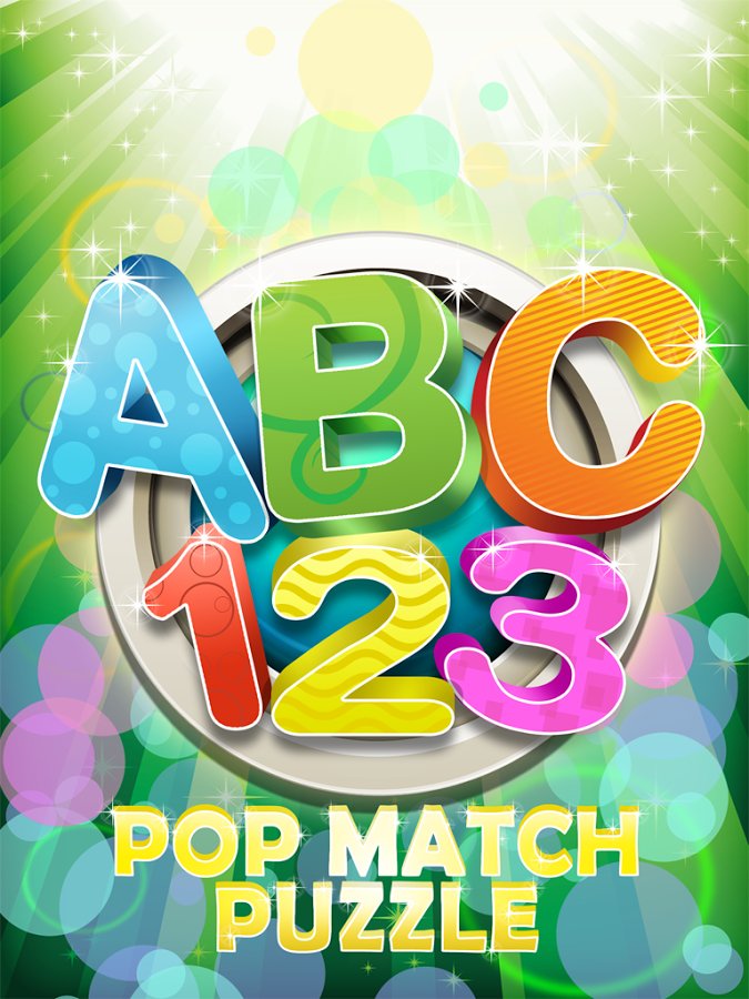 ABC123 Pop Match Puzzle ...截图1