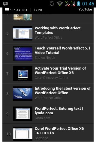 WordPerfect Office Tutorial截图2