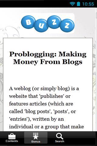 Achieve Blogging Buzz - ...截图4