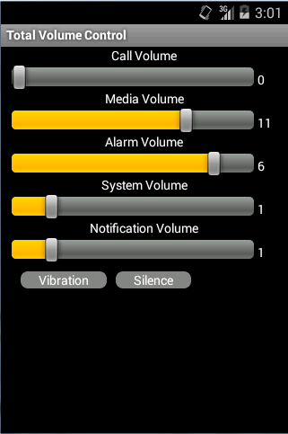 Control Total de Volumen截图1