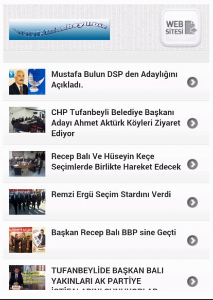 Tufanbeyli Biz截图1