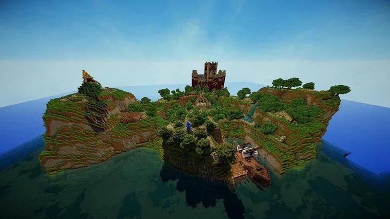 Epic Minecraft Island Id...截图6