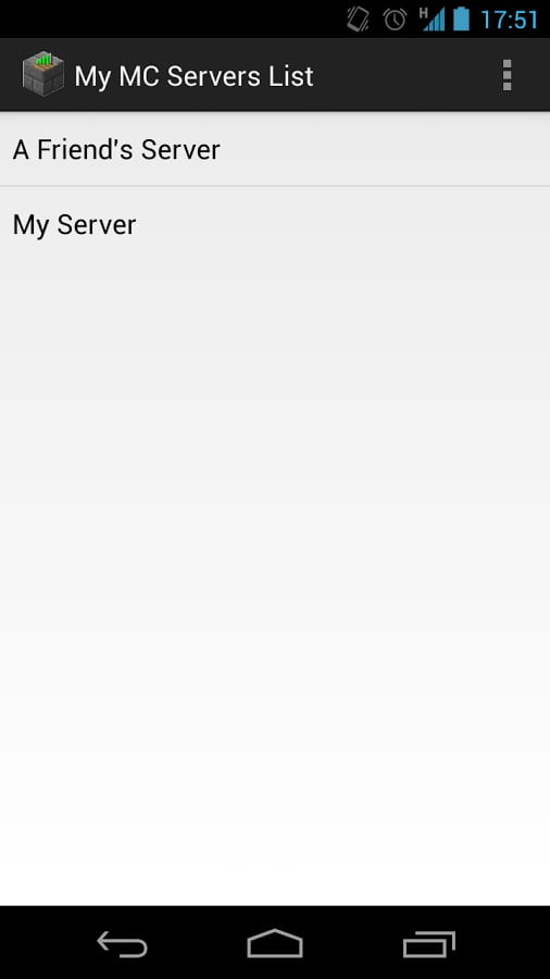 My MC Servers List截图2