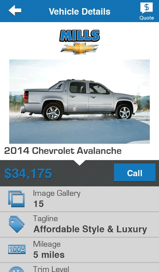 Mills Chevrolet截图8