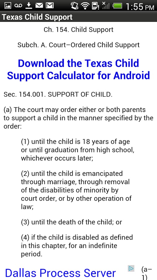 Texas Child Support截图3