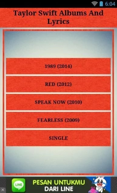 Taylor Swift Songs App截图6