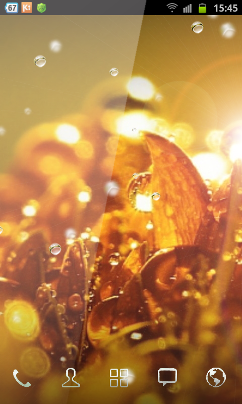 Golden Rain Wallpaper截图5