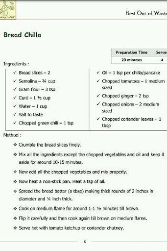 Best Out Of Waste Food Recipes截图1