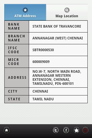 STATE BANK OF TRAVANCORE ATM / Branch Locator截图1