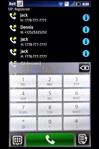 Pointsphone Voip Dialer截图2