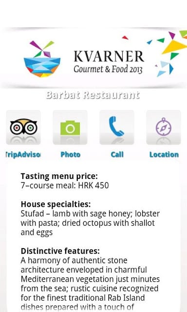 Kvarner Gourmet &amp; Food截图2