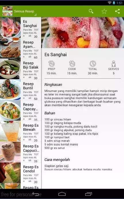 Aneka Resep Menu Buka Pu...截图1