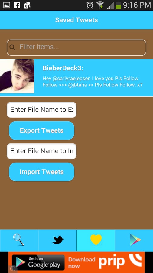 Tweets Finder Pro (Turke...截图5